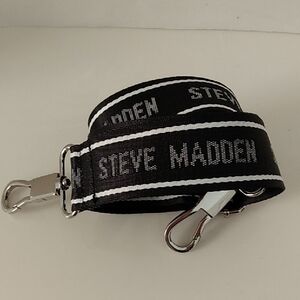 Steve Madden Black and White Guitar Purse Bag Strap